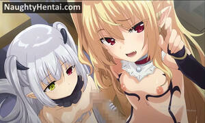 cute succubus hentai - Boku Wa Chiisana Succubus No Shimobe Part 1| Threesome Naughty Hentai