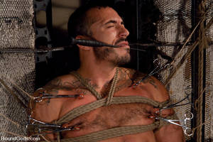 Brutal Black Master Gay Porn - Black gay master fucks the shit out of his hairy white slave using his  stiff dark dick