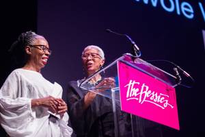 Joe Westwood Gay Porn - Jawole Willa Jo Zollar (left) with presenter Dianne McIntyre