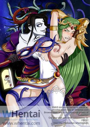 medusa hentai - Kid Icarus Pandora Medusa Uprising sex hentai porn yuri Sebastian