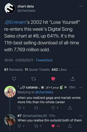 Mariah Carey Hentai Porn - Twitter stans really think they can cancel Em : r/Eminem
