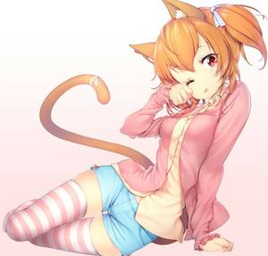 Anime Neko Fox Girl Porn - ANIME ART âœ® anime. . .neko. . .cat girl.