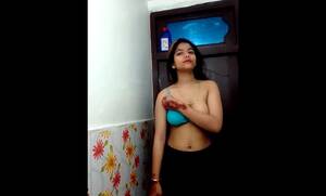 desi strip naked - Stripping teen nude solo video from India