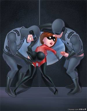 famous cartoon sex from the incrdibles - The Incredibles XXX â€“ Helen Threesome