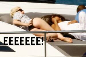 Lady Gaga Lesbian Porn - Lady Gaga Kisses a Girl on a Boat, Photographs Exist, Bisexuality Exists |  Autostraddle
