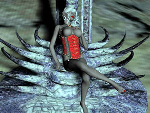 Alien Nipple Porn - Horny guy enjoys sucking alien babe's big nipples | 3dwerewolfporn.com