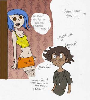 Coraline Lesbian Porn - coraline and wybie - haha oh my gosh.