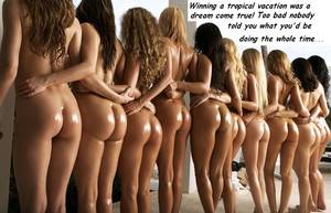 group ass licking caption - 