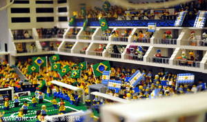 Lego China Porn - Lego World Cup stadiums displayed in Hong Kong