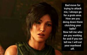 Lara Croft Porn Captions - Humiliate by Lara Croft (Captions) by NVknight on DeviantArt