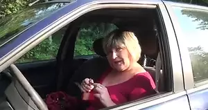 fat granny driving - Big tits Granny gives road head oudoors in car meet | xHamster