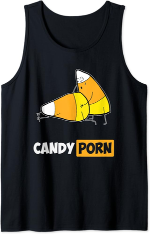 Funny Porn For Men - Amazon.com: Candy Porn Funny Halloween Men Gift Tank Top : Clothing, Shoes  & Jewelry