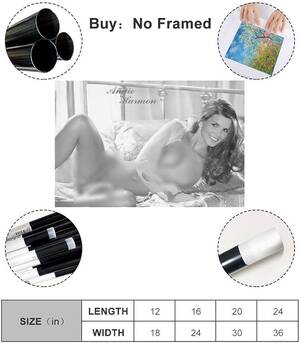 Angie Harmon Nude Pussy - JIHANG Angie Harmon Sexy Actriz Nude PÃ³ster IncreÃ­ble Desnudo Arte  FotografÃ­a 1 Arte de pared PÃ³ster de pergamino Cuadro de decoraciÃ³n de sala  de estar Enmarcado/sin marco 50 x 75 cm :