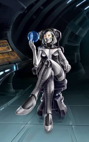 Edi Mass Effect Animated Porn - Edi's Fanart from Mass Effect Edi