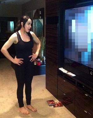 first gangbang scene - ... porno, expect to see her in many more and I am estimating we are only 6  months away from her first gangbang porn scene. Click on pictures to  enlarge.