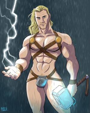 Avengers Thor Gay Porn - byronpowerart:Behold Gay Porn Thor! Welcome to the dawn of the Gay Porn  Avengers! Tumblr Porn