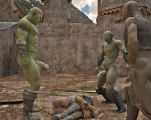 3d Torture Porn Prison - Anal torture collection with girls that were raped by trolls | Porncraft 3d