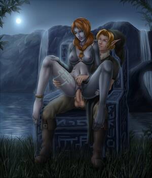 Human Zelda Porn - A cute image of Fasten banging his companion in the twilight princess game  Midna in her human shape while he is sitting on a tabouret of the Midna's  world â€“ The Legend