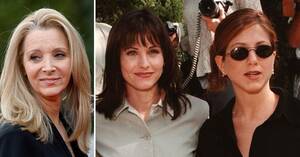 Courteney Cox Jennifer Aniston Faks Porn - Lisa Kudrow Says She Felt 'Self Conscious' Filming 'Friends'