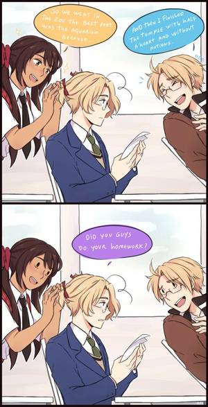 Hetalia Seychelles Porn - Tools used: Clip Studio PaintHetalia characters (APH Seychelles, APH Canada  and A.