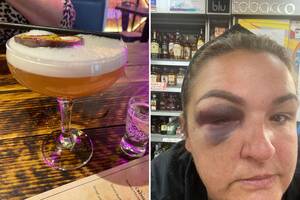 Drunk Grandma Porn - Grandma face-plants off toilet after 'porn star martinis' at bottomless  brunch