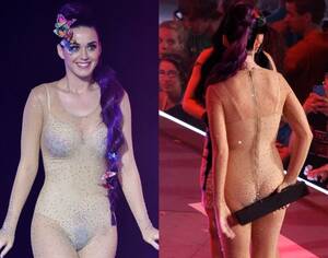 Lady Gaga Porn - Lady Gaga goes sheer after AMAs performance: Celebrities wearing nude  bodysuits â€“ New York Daily News