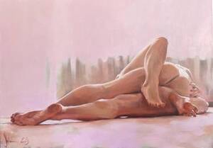 couples art nude - Nude Couple Paintings | Saatchi Art