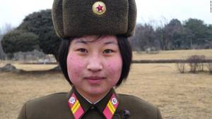 North Korean Military Women Porn - A soldier stands guard in North Korea on February 16. While military  service for women