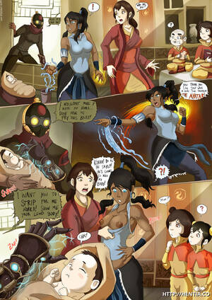 cartoon porn avatar korra - Avatar Korra Porno Comics â€“ The Lezzing of Korra â€“ Korra Hentia
