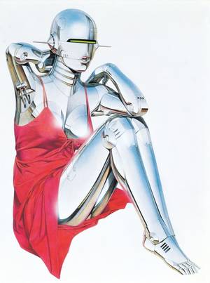 80s Sex Robot Porn - The uncannily SEXY retro robot pinups of Hajime Sorayama