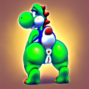 Green Toadette Porn - AI art pack: your into green Yoshi porn right by mr-xah580 on DeviantArt
