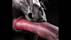 furry massive cock - Furry ponyplayer jerking off and kissing huge cock cumming on her face -  XVIDEOS.COM