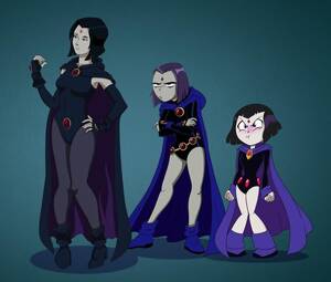 cartoon raven toon porn - Which version of Raven is your favorite : r/cartoons