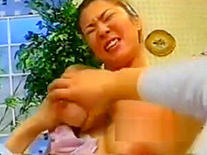 japanese titty slapping - Japanese Reporter with Big Tits gets Titty slapped - VJAV.com