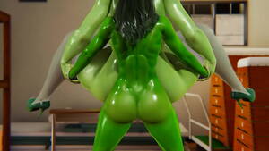 3d xxx she - Futanari - She Hulk x Fiona - 3D Animation - XNXX.COM