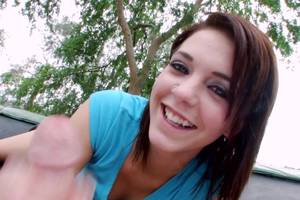 intense handjob nurse - asian tug job outdoor Â· nurse giving handjob with cumshot ...