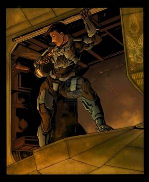 Halo Reach Marine Porn - (c) / Bungie art by me, product by Bungie! first HALO piece ive done and it  was a challenge.