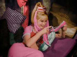 I Dream Of Jeannie Mrs. Bellows Porn - Original Taj shoes in I Dream of Jeannie embellished for the show. 1965