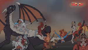 Cartoon Furry Porn Orgy - Rule 34 - animated animated anthro big breasts dragon feral fur furry gift  art orgie orgy penetration porn sex threesome vagina yiff | 6952637