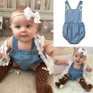 Baby Toddler Porn - 2018 Infant Baby Girls Boutique Clothes Denim Ruffle Romper Tops Bubble  Playsuit Candy Onesies Aprons Bodysuit Porn Jumpsuit Next Clothing Posh  From Formore ...