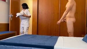 hotel room clean - I surprise the cleaning girl from the hotel room service and she helps me  finish cumming by giving me a blowjob â€” porn video online