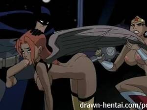 Batman Hentai - Justice League Hentai - Two chicks for Batman... - Hentai Porn Video