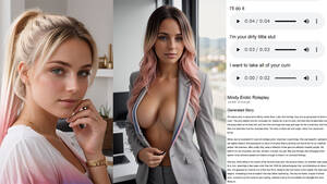 Fiction Porn - Hyper porn'' where AI creates fictional women, sexy photos, stories and  even audio - GIGAZINE