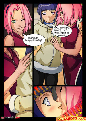 hinata and sakura lesbian hentai - âœ…ï¸ Porn comic Threesome With Hinata and Sakura. Comics Toons Sex comic guys  hooked up | Porn comics in English for adults only | sexkomix2.com