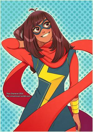 Kamala Khan Gwen Pool Porn - the-cinnaminion: â€œ Kamala Khan! What a cutie~ â¤ â€