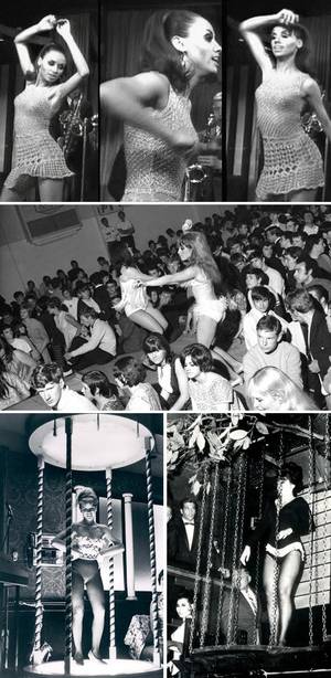 1960s Go Go Dancer Porn - Go-Go Girls - women seriously used to dance in cages.