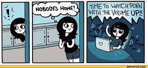 Funny Girl Watches Porn - NObÃ›ttfS ÐÐ¾Ñ†Ðµ! TiMETo WttCH?OÃŸsJ VWTvi 1HE VOLOLE OPJ! I / comics ::  kateordie :: porn :: volume - JoyReactor