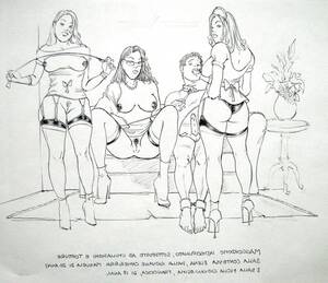 Dominated Wife Porn Art - My female domination drawings - ZB Porn