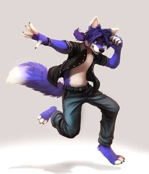 Anthro Fox Furry - [CM] Malako by thanshuhai on deviantART
