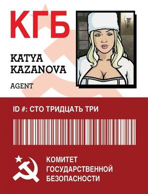 Archer Katya Porn - Plan B Halloween costume-Katya Kazanova from Archer